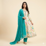 bright india frock suit 11025